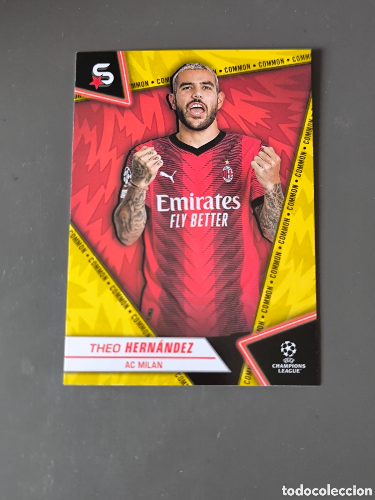 Cromos de f&uacute;tbol: THEO HERN&Aacute;NDEZ 2 Common AC Milan Superstars 2024 Topps