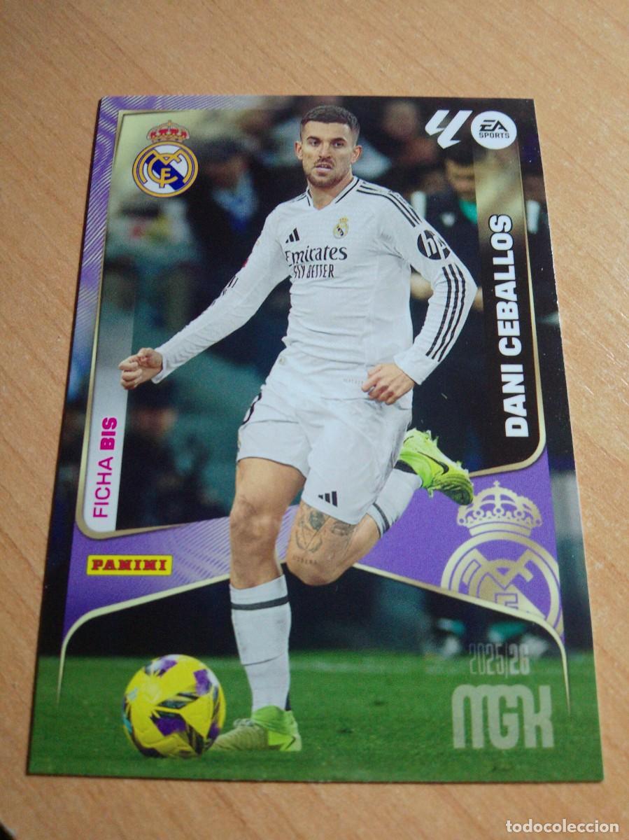 Cromos de f&uacute;tbol: 227 BIS DANI CEBALLOS REAL MADRID 25 26 MGK 2025 2026 MEGACRACKS NUEVO