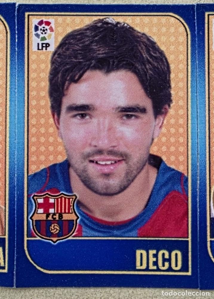 Cromos de f&uacute;tbol: DECO (Barcelona). Liga de las Estrellas 04-05 Chicles Liga 2004 2005 (Panini) SIN PEGAR