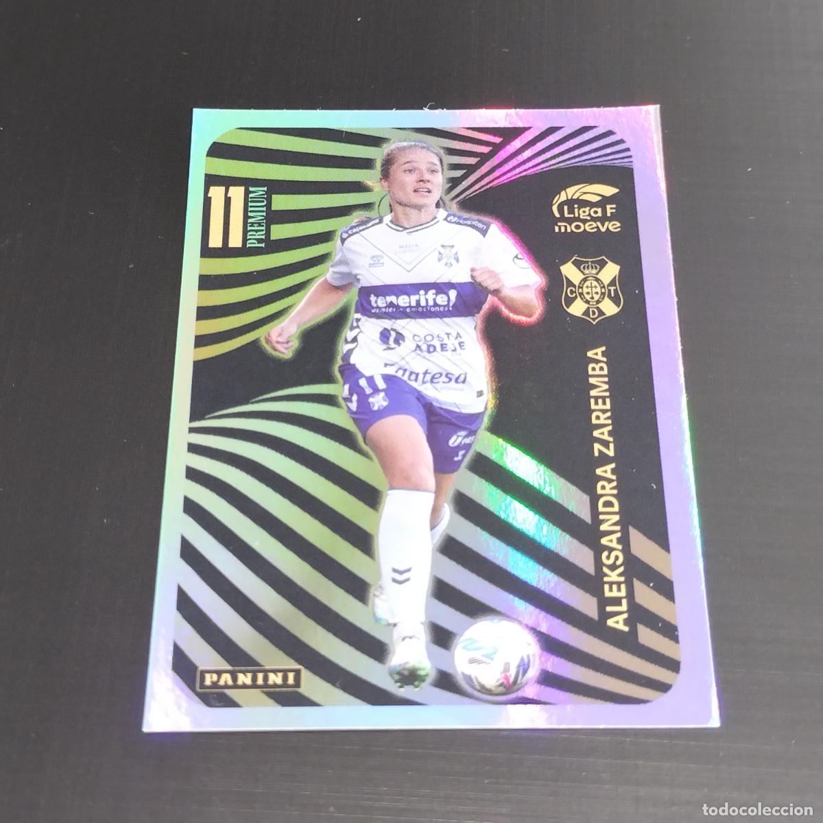 Figurine di Calcio: ALEKSANDRA ZAREMBA ADEJE TENERIFE PREMIUM 11 CROMOS LIGA F MOEVE FEMENINA PANINI 2025 2026 25 26