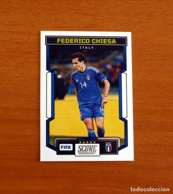 Figurine di Calcio: Italia-Italy - N&ordm; 108 Federico Chiesa - Panini 2023-2024-23-24 Score FIFA Soccer