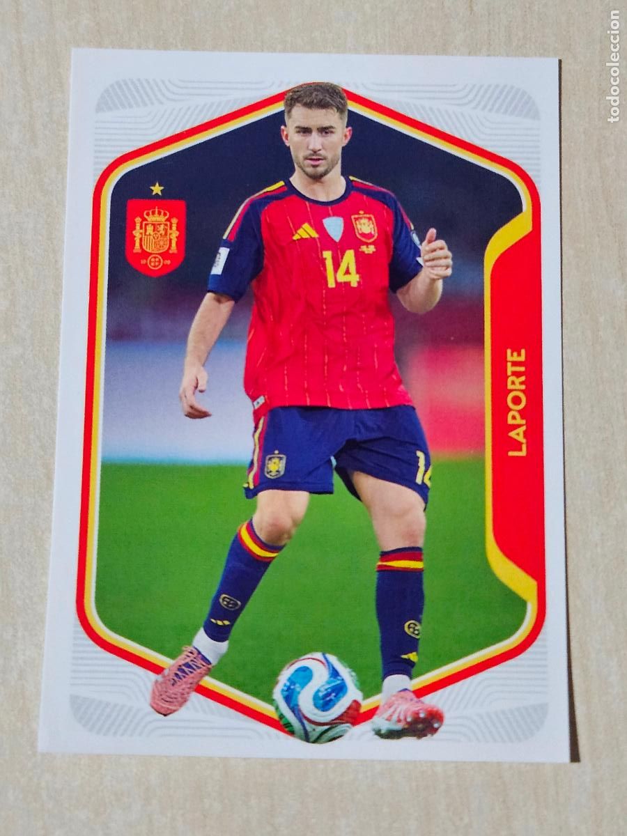 Figurine di Calcio: # 20 LAPORTE Selecci&oacute;n Espa&ntilde;a colecci&oacute;n Carrefour Mundial 2026