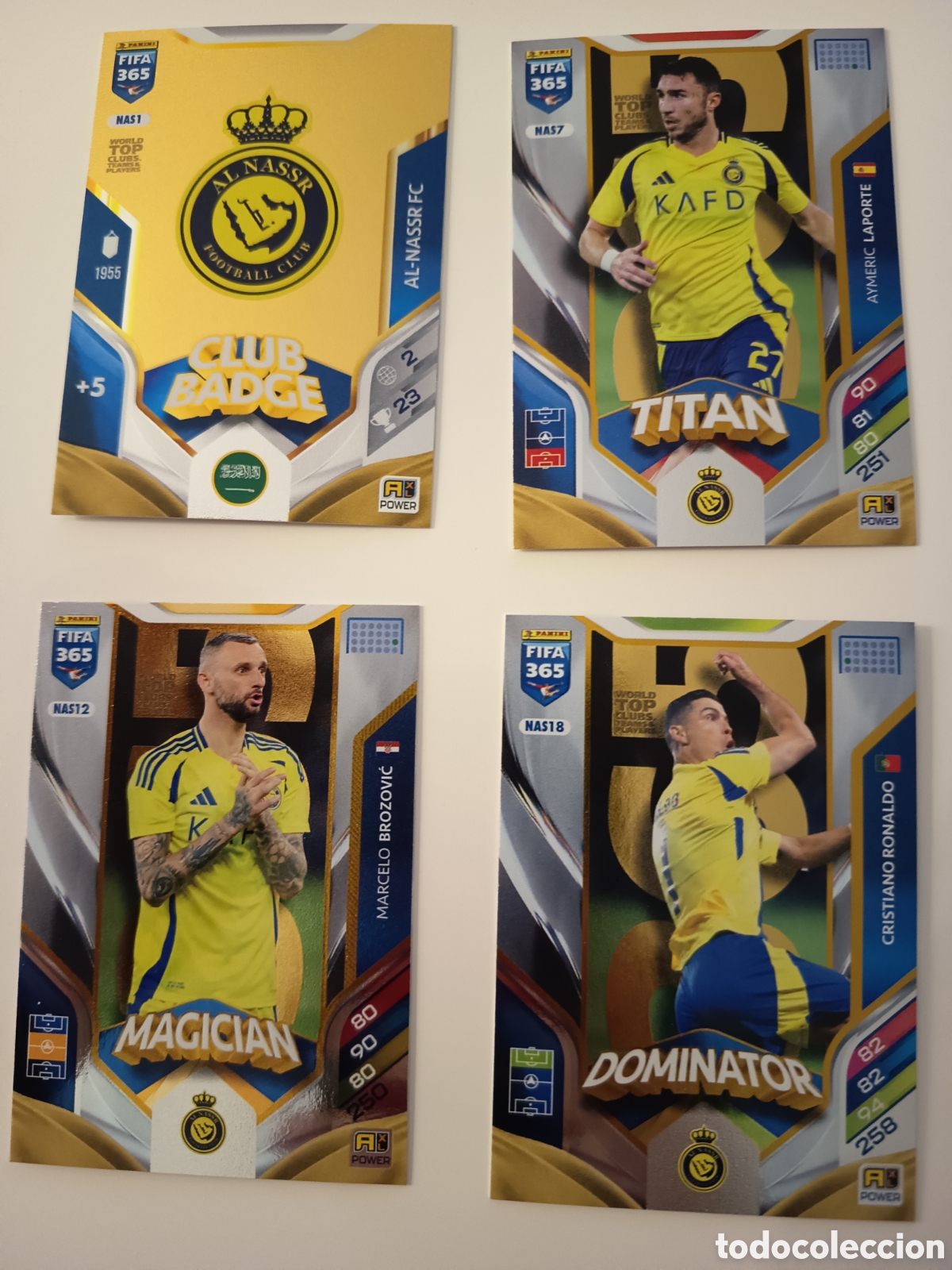 Figurine di Calcio: Lote Al-Nasr FC fifa 365