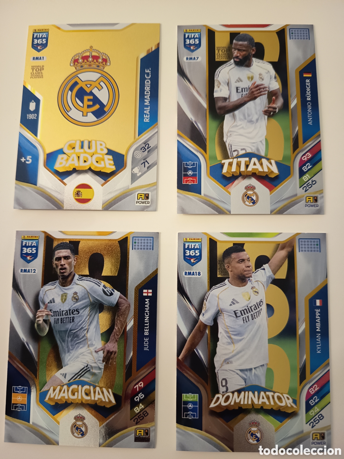Cromos de f&uacute;tbol: Lote Real Madrid fifa 365 2025-2026