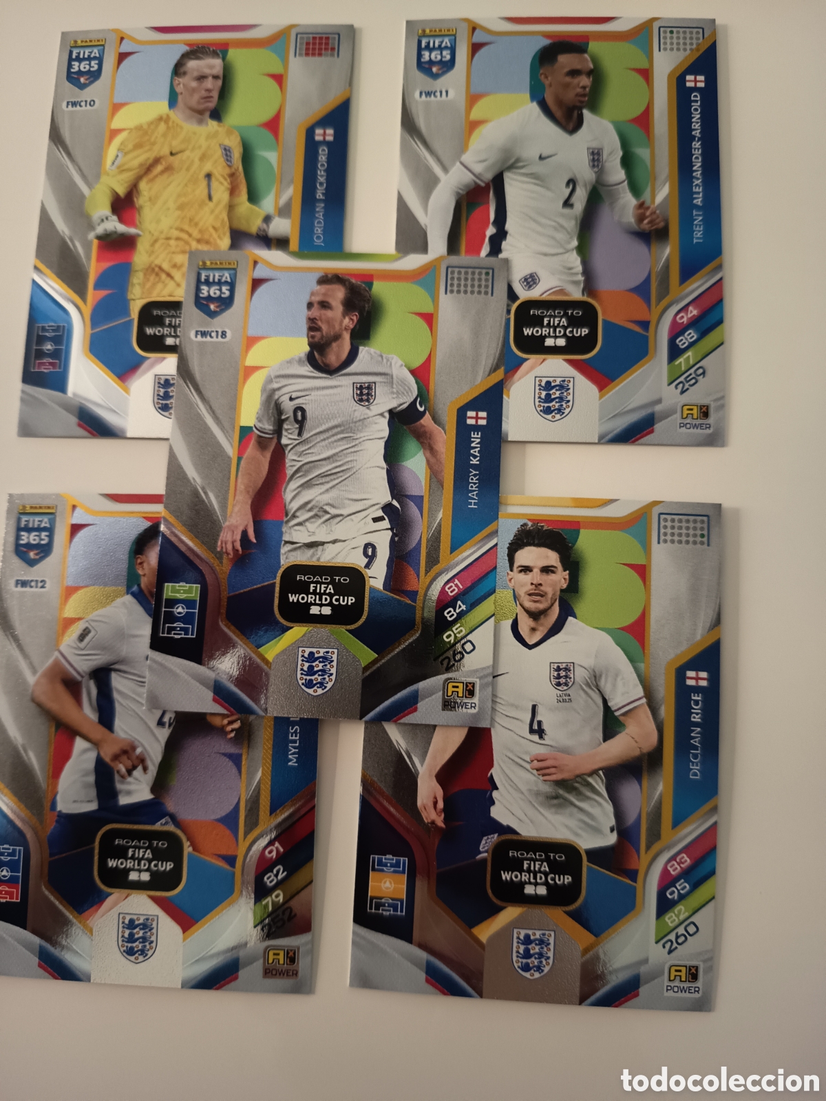 Fu&szlig;ball-Sticker: Lote de Inglaterra Road to fifa world cup fifa 365