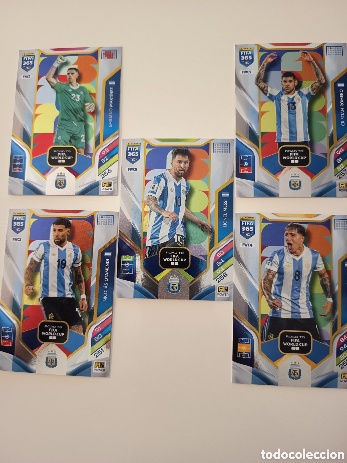 Fu&szlig;ball-Sticker: Lote Argentina Road to fifa world cup fifa 365