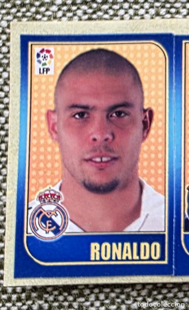 Cromos de f&uacute;tbol: RONALDO (Real Madrid). Liga de las Estrellas 04-05 Chicles Liga 2004 2005 (Panini) SIN PEGAR