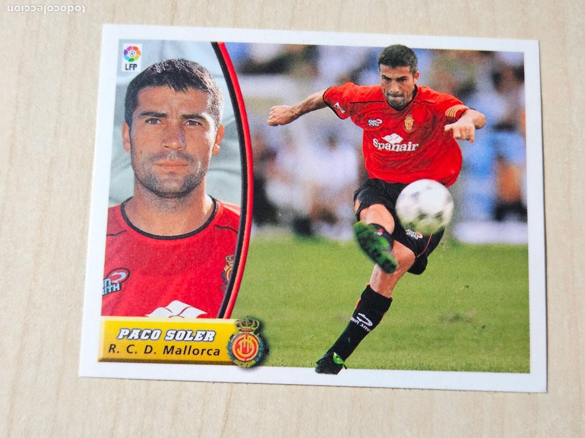 Cromos de f&uacute;tbol: CROMO PACO SOLER - ESTE 2003 04 - 03 04 - CROMO SIN PEGAR - MALLORCA