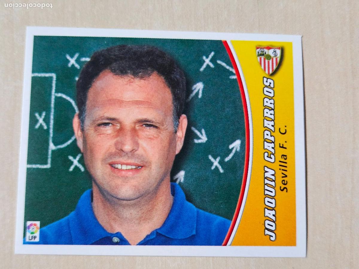 Cromos de f&uacute;tbol: CROMO CAPARROS - ESTE 2003 04 - 03 04 - CROMO SIN PEGAR - SEVILLA