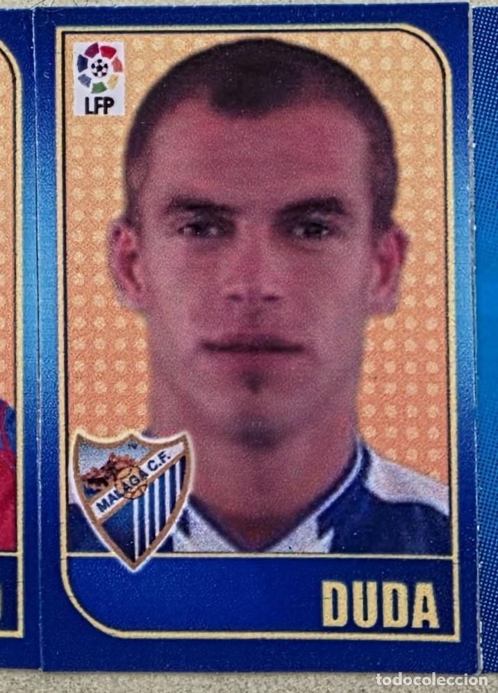 Cromos de f&uacute;tbol: DUDA (M&aacute;laga). Liga de las Estrellas 04-05 Chicles Liga 2004 2005 (Panini) SIN PEGAR