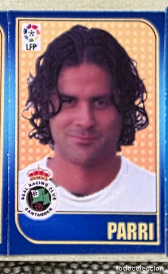 Cromos de f&uacute;tbol: PARRI (Racing de Santander). Liga de las Estrellas 04-05 Chicles Liga 2004 2005 (Panini) SIN PEGAR