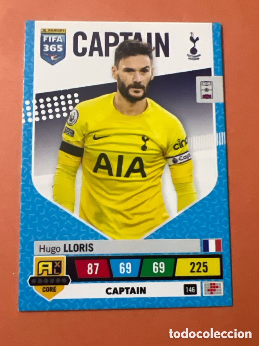 Cromos de f&uacute;tbol: C6536. 146 HUGO LLORIS TOTTENHAM ADRENALYN FIFA 365 CROMO 22 23 FUTBOL 2022 2023