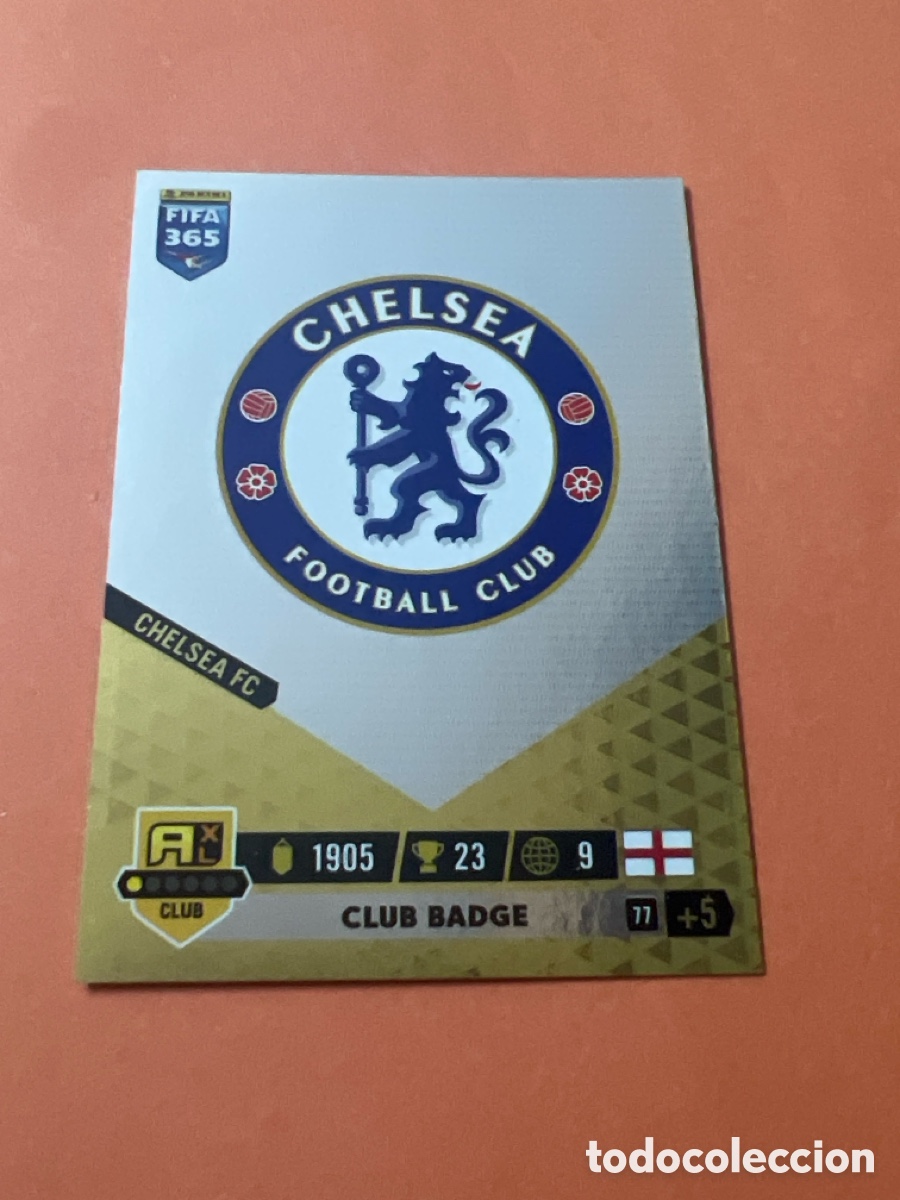 Cromos de f&uacute;tbol: C6539. 77 CLUB BADGE ESCUDO CHELSEA ADRENALYN FIFA 365 2022 2023 22 23 CROMOS DE FUTBOL CARDS SOCCER