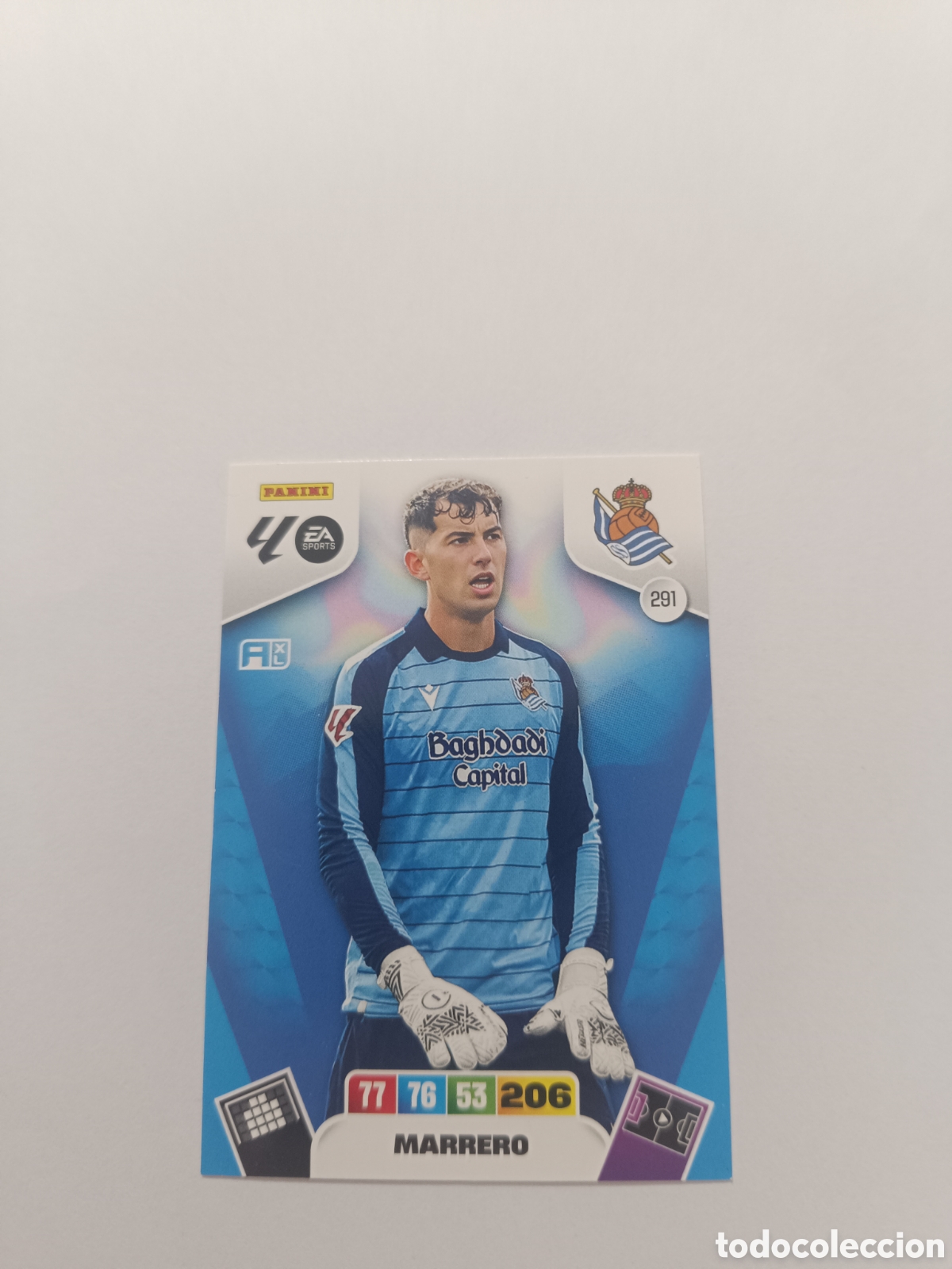 Cromos de f&uacute;tbol: Adrenalyn 25-26 real sociedad marrero 291