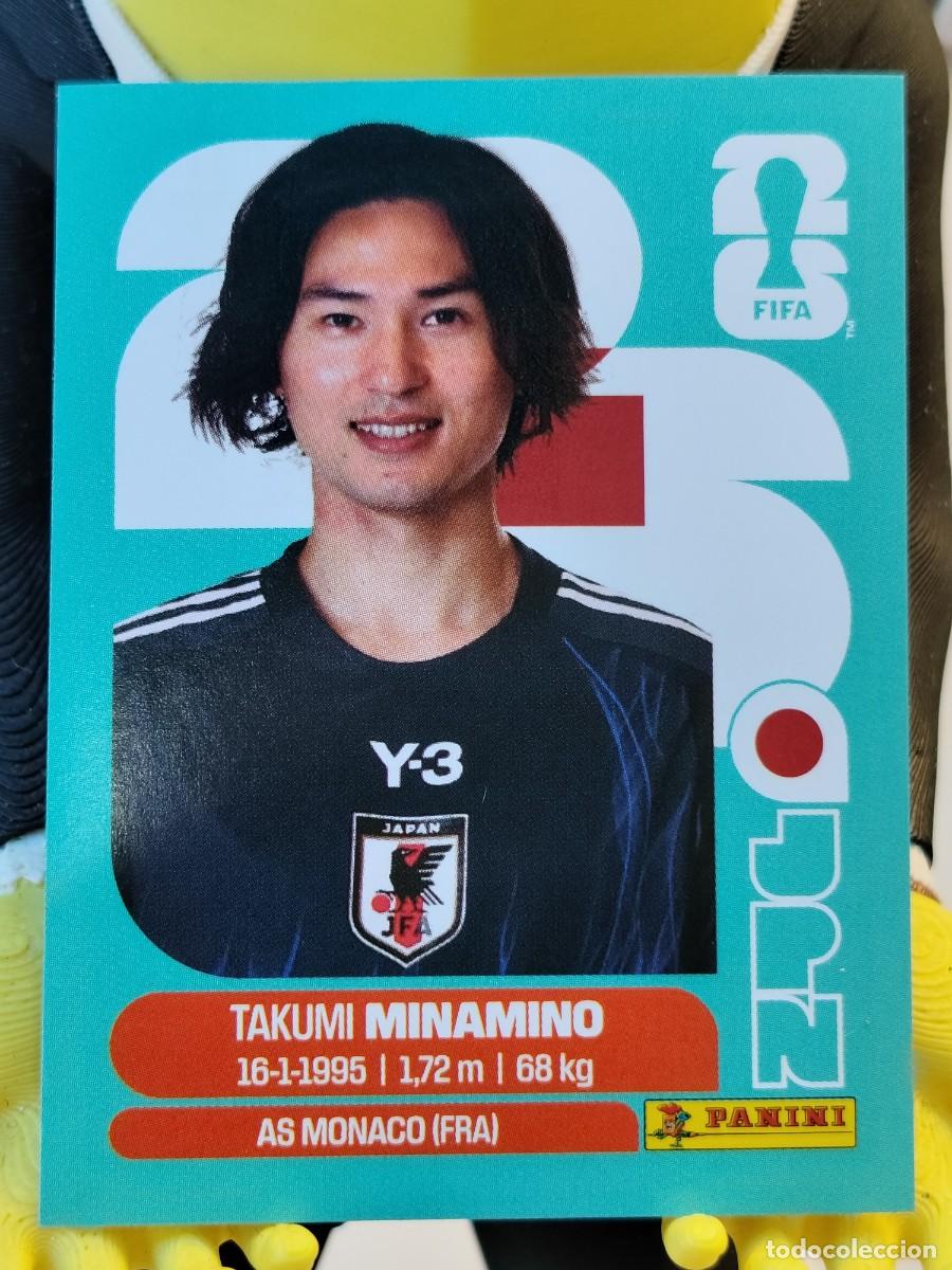 Cromos de f&uacute;tbol: Mundial 2026 - Takumi Minamino - N&deg; 16 - Jap&oacute;n