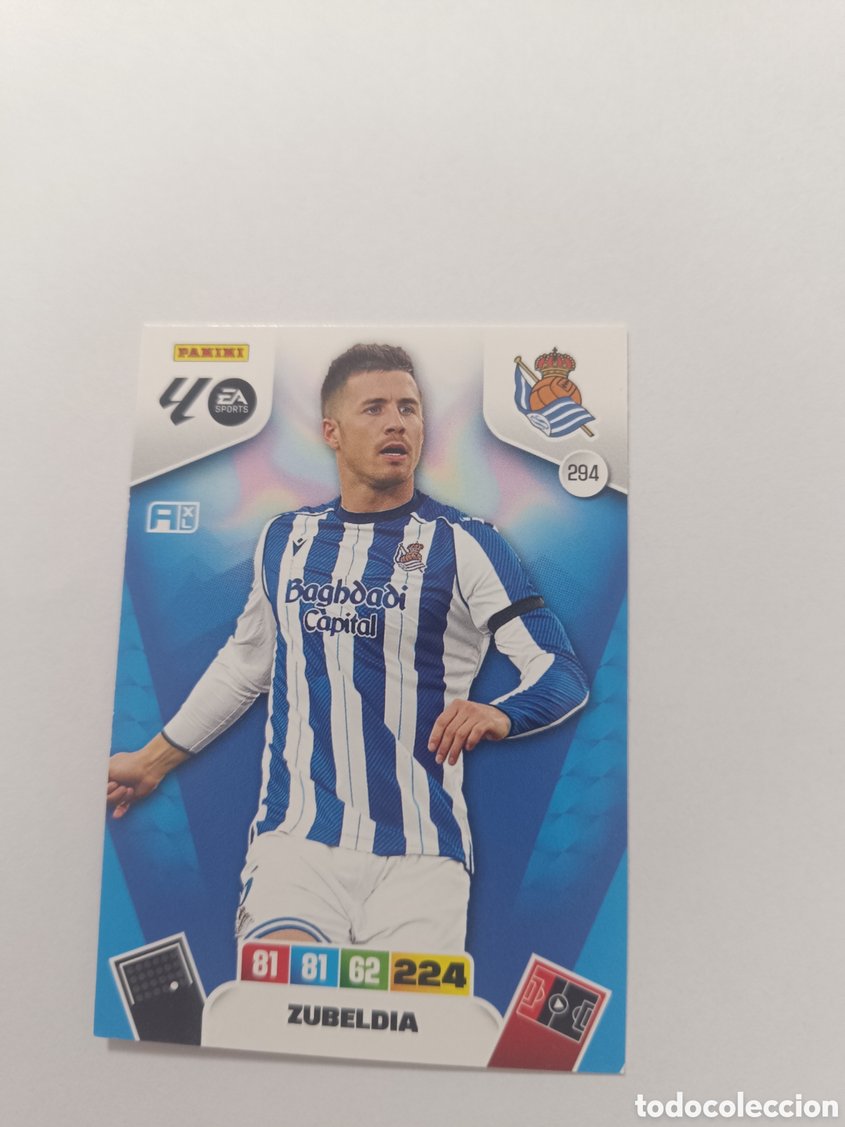 Cromos de f&uacute;tbol: Adrenalyn 25-26 real sociedad 294 zubeldia