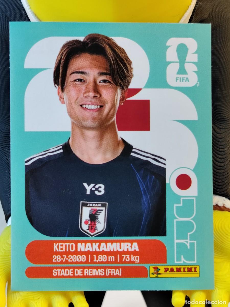 Cromos de f&uacute;tbol: Mundial 2026 - Keito Nakamura - N&deg; 15 - Jap&oacute;n