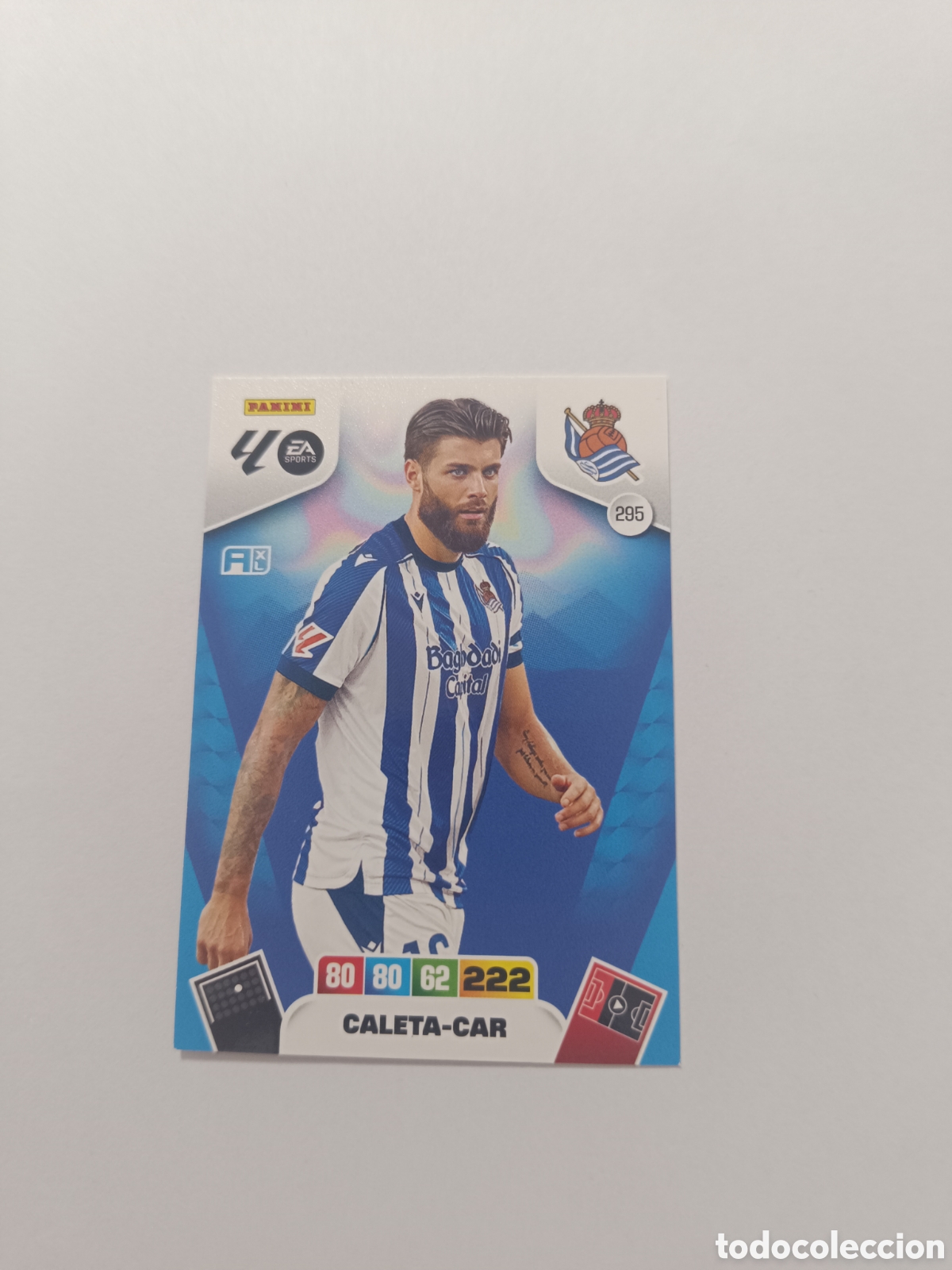 Cromos de f&uacute;tbol: Adrenalyn 25-26 real sociedad 294 caleta car