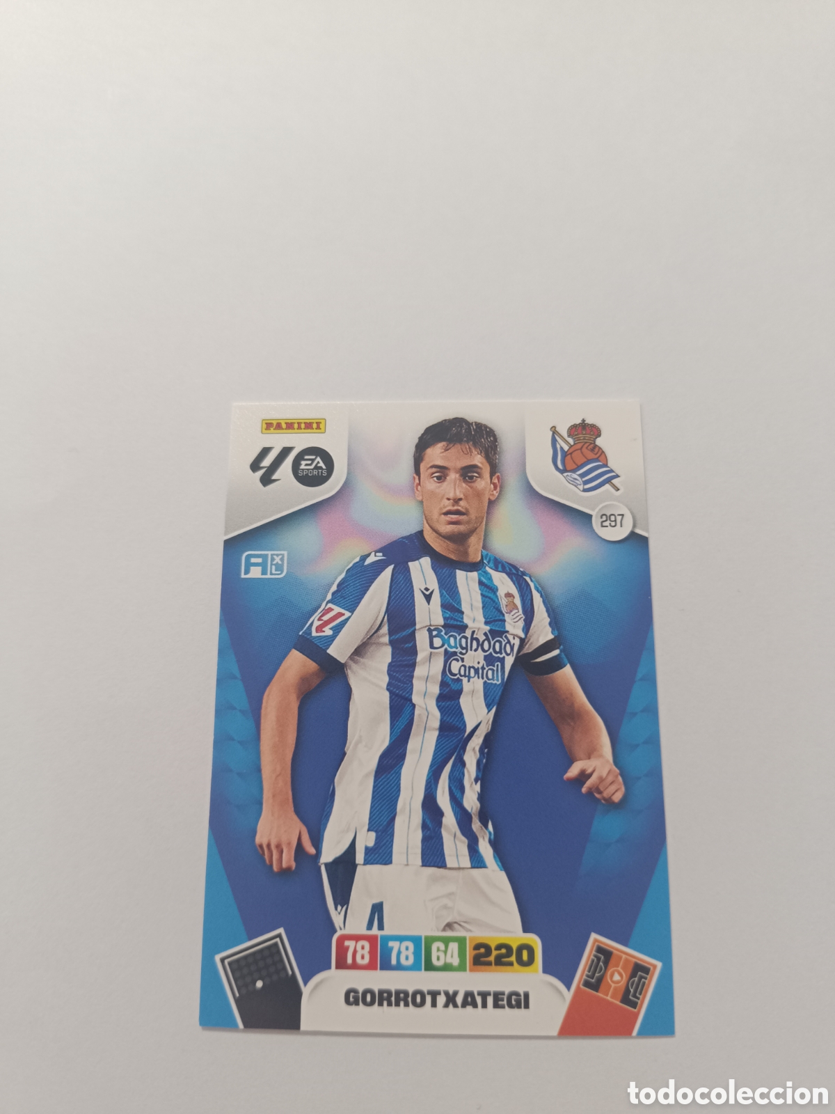 Cromos de f&uacute;tbol: Adrenalyn 25-26 real sociedad 297 gorrotxategi