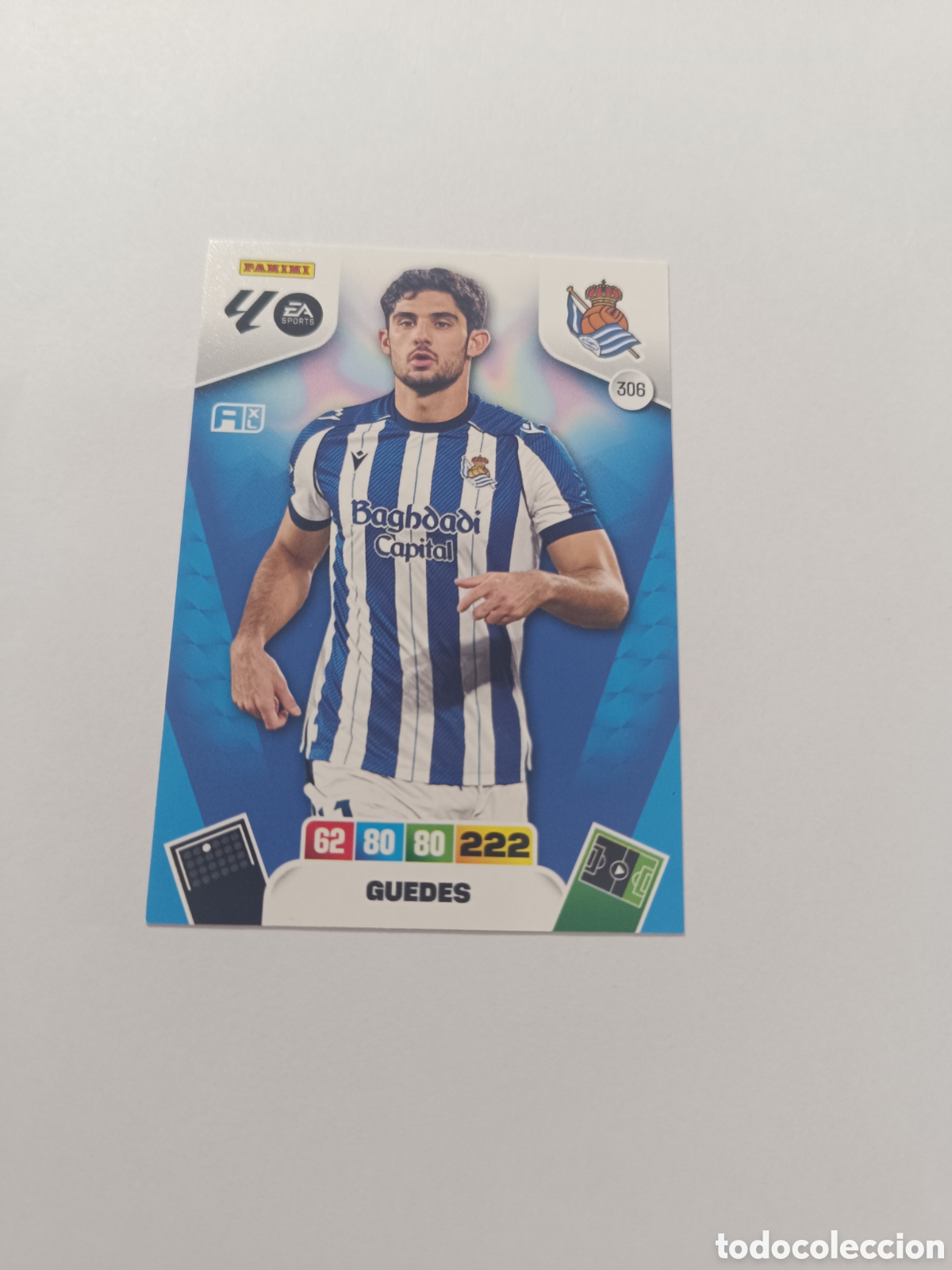 Cromos de f&uacute;tbol: Adrenalyn 25-26 real sociedad guedes 306