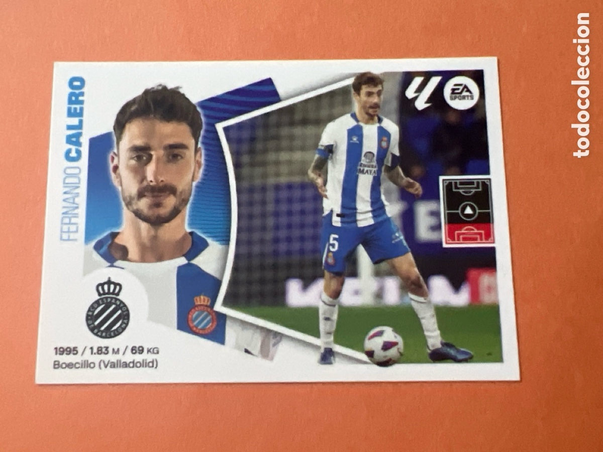 Cromos de f&uacute;tbol: C6550. 6 CALERO ESPANYOL ESPA&Ntilde;OL LIGA ESTE 2024 2025 PANINI 24 25