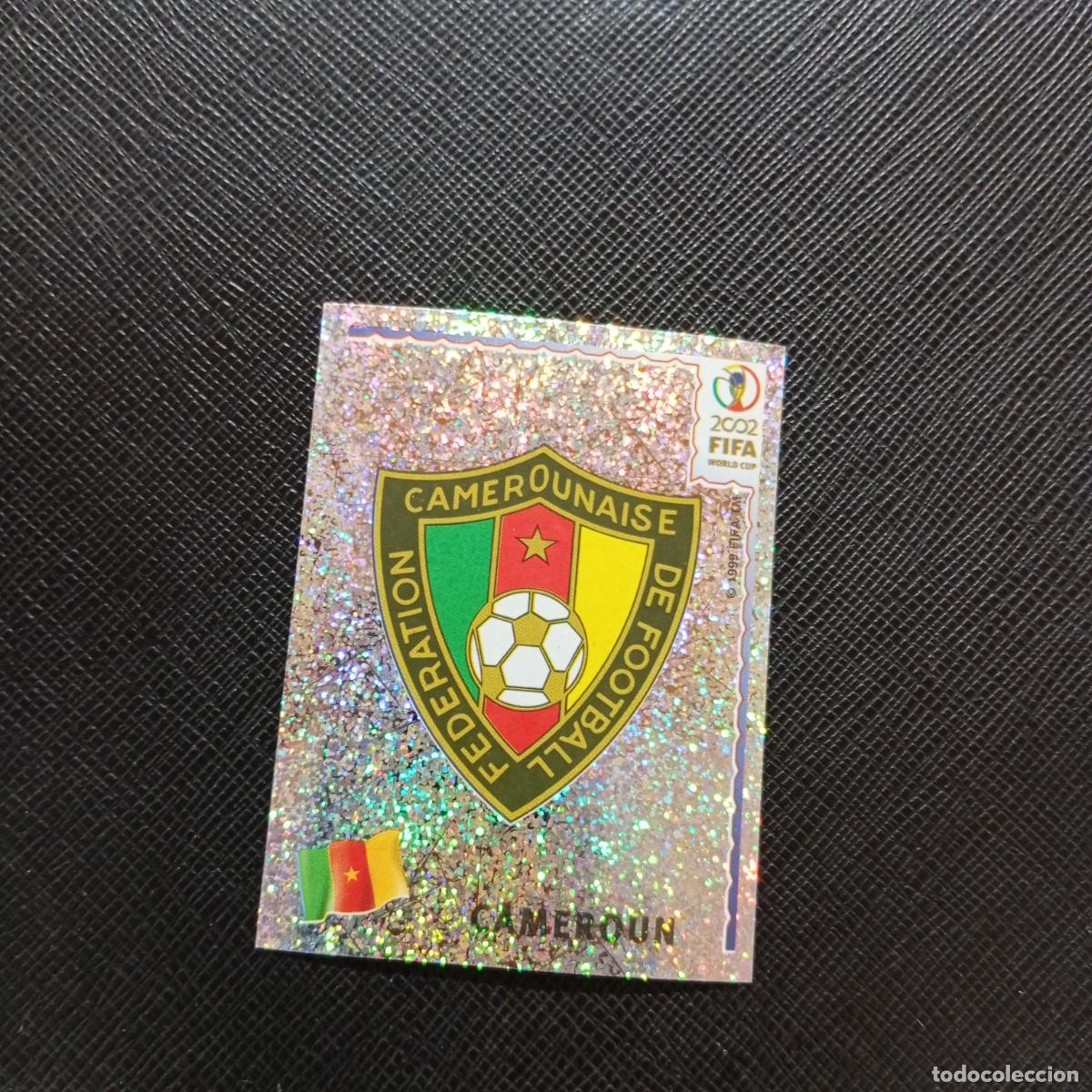 Cromos de f&uacute;tbol: 368 ESCUDO CAMERUN PANINI 2002 MUNDIAL KOREA FUTBOL 02 CROMO - SIN PEGAR - A59 PG190
