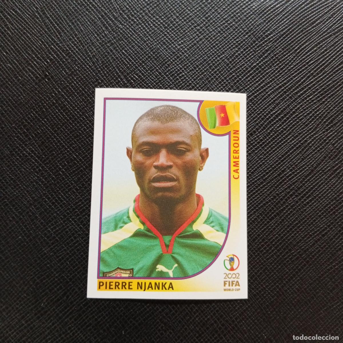 Cromos de f&uacute;tbol: 370 PIERRE NJANKA CAMERUN PANINI 2002 MUNDIAL KOREA FUTBOL 02 CROMO - SIN PEGAR - A59 PG190
