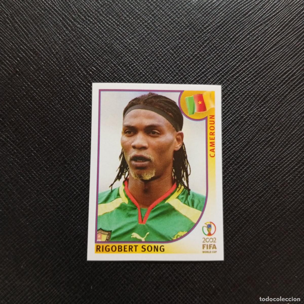 Cromos de f&uacute;tbol: 371 RIGOBERT SONG CAMERUN PANINI 2002 MUNDIAL KOREA FUTBOL 02 CROMO - SIN PEGAR - A59 PG190