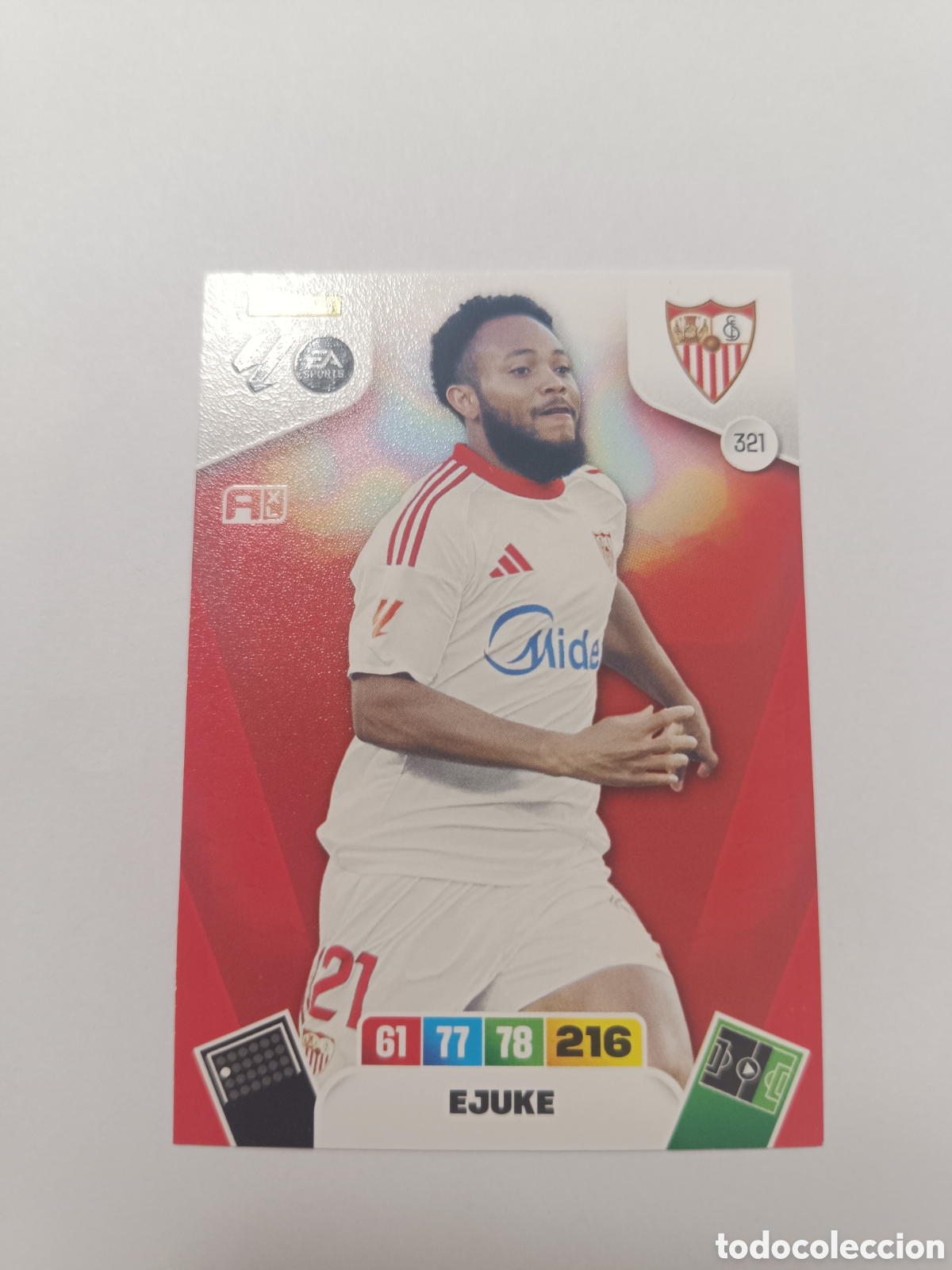 Cromos de f&uacute;tbol: Adrenalyn 25-26 Sevilla 321 ejuke