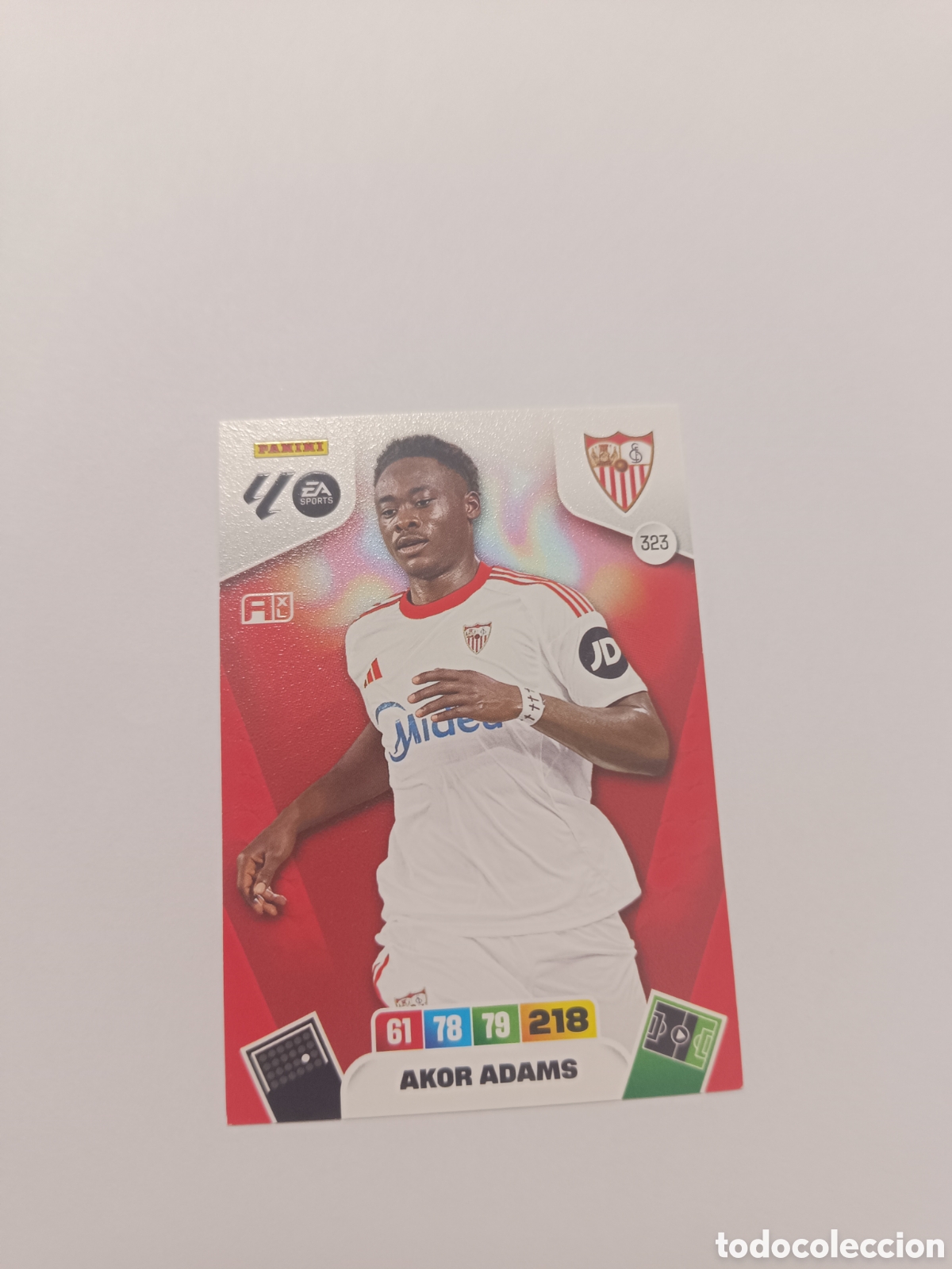 Cromos de f&uacute;tbol: Adrenalyn 25-26 Sevilla akor Adams 323
