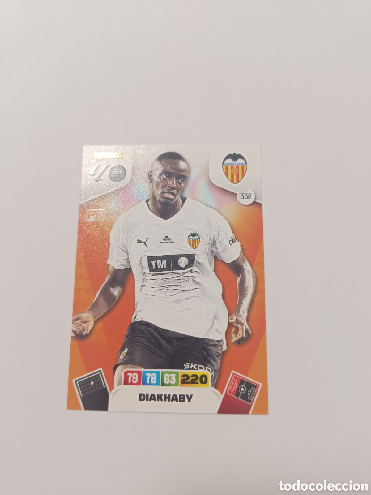 Cromos de f&uacute;tbol: Adrenalyn 25-26 valencia diakhaby 332
