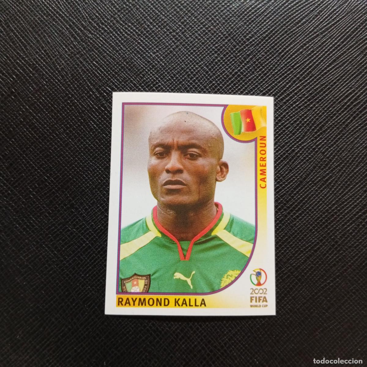 Cromos de f&uacute;tbol: 372 RAYMOND KALLA CAMERUN PANINI 2002 MUNDIAL KOREA FUTBOL 02 CROMO - SIN PEGAR - A59 PG208
