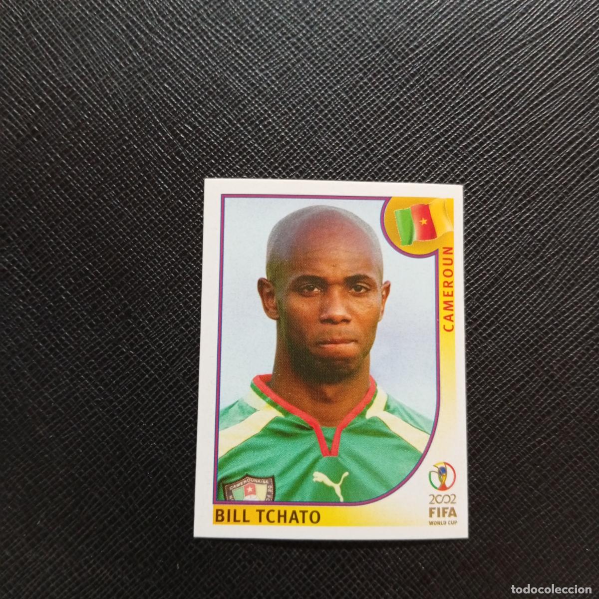 Cromos de f&uacute;tbol: 373 BILL TCHATO CAMERUN PANINI 2002 MUNDIAL KOREA FUTBOL 02 CROMO - SIN PEGAR - A59 PG208