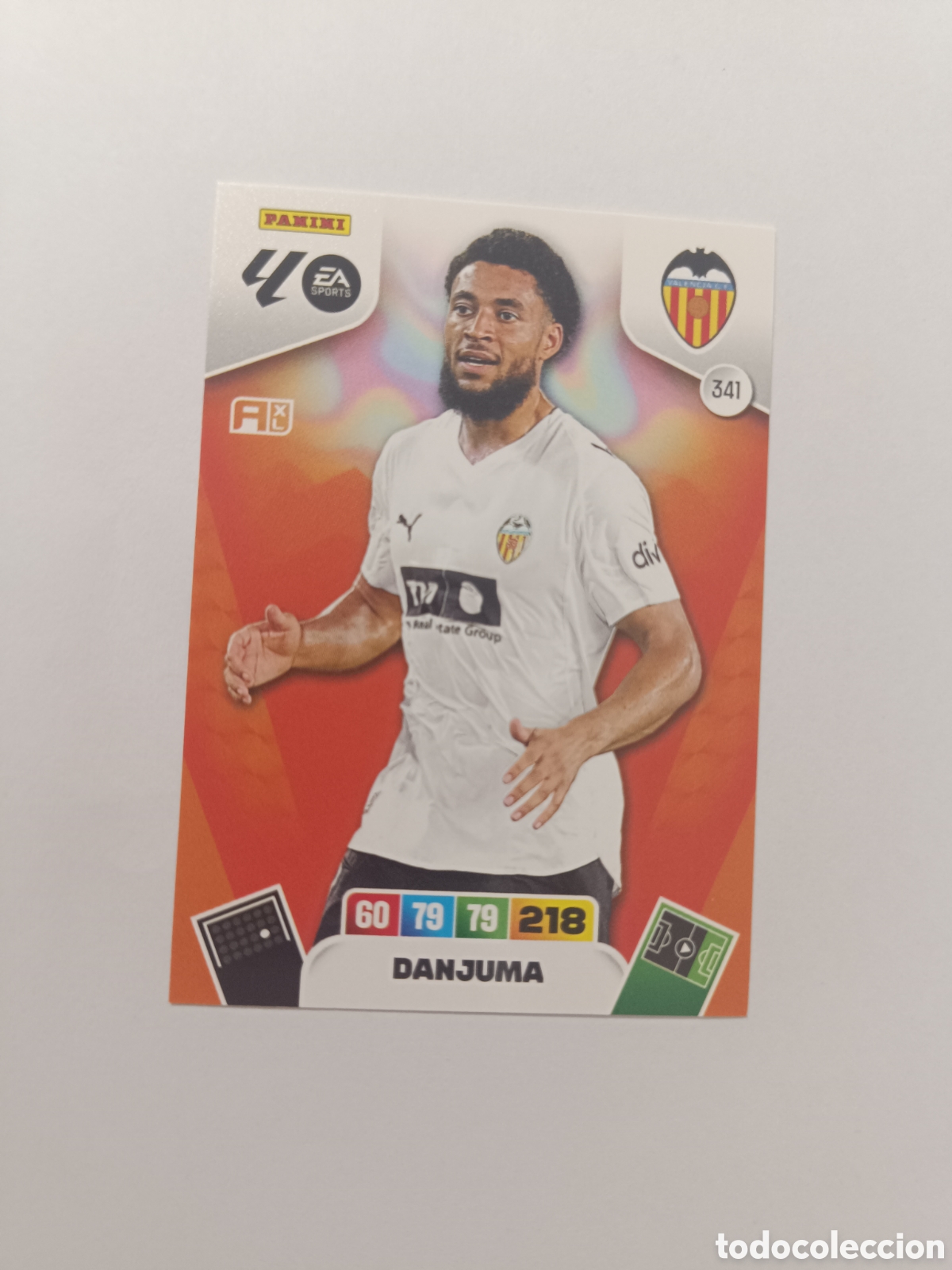 Cromos de f&uacute;tbol: Adrenalyn 25-26 valencia 341 danjuma