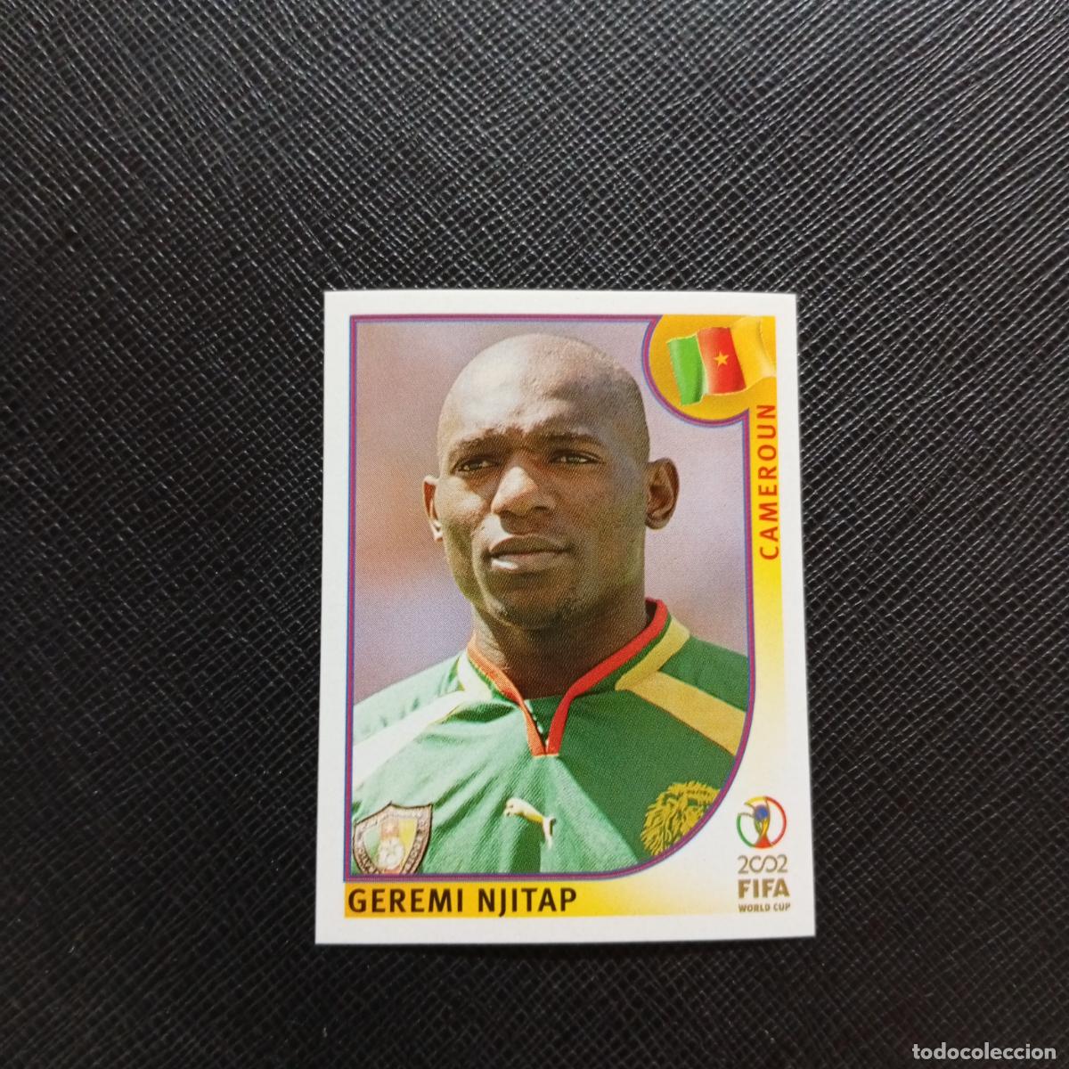 Cromos de f&uacute;tbol: 375 GEREMI NJITAP CAMERUN PANINI 2002 MUNDIAL KOREA FUTBOL 02 CROMO - SIN PEGAR - A59 PG208