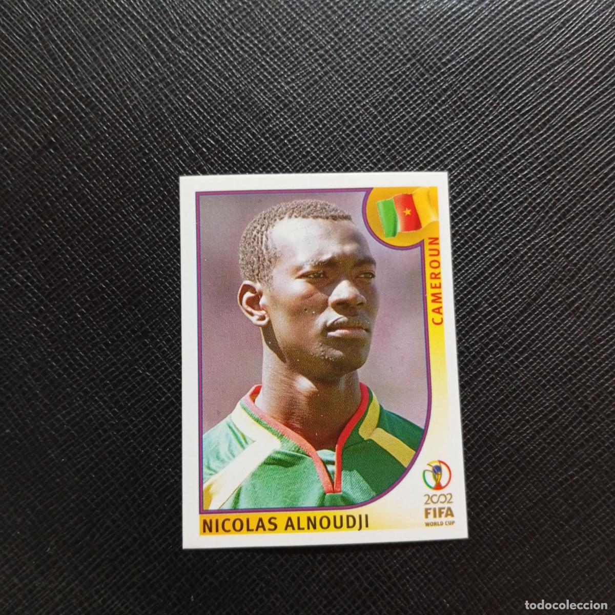 Cromos de f&uacute;tbol: 376 NICOLAS ALNOUDJI CAMERUN PANINI 2002 MUNDIAL KOREA FUTBOL 02 CROMO - SIN PEGAR - A59 PG226