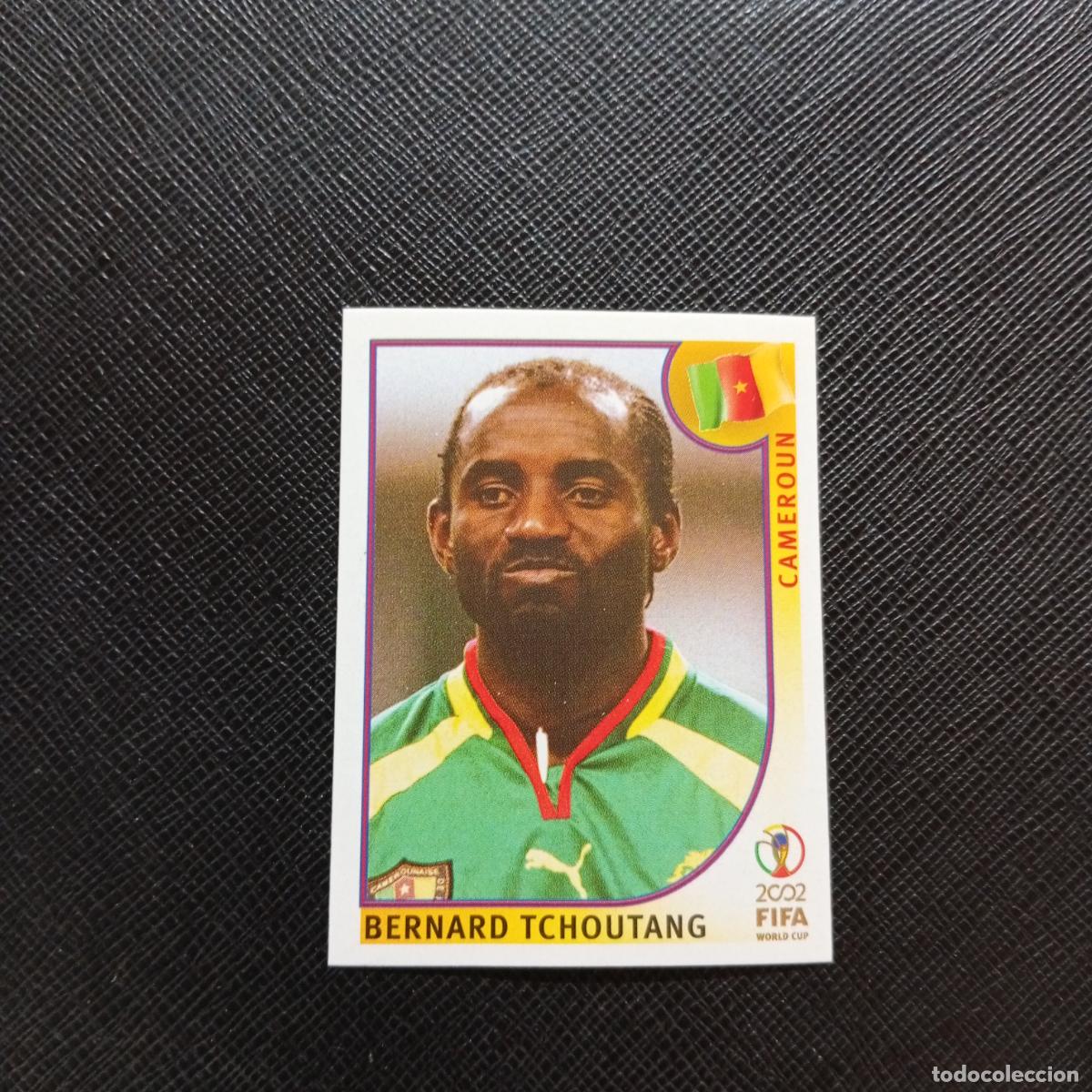 Cromos de f&uacute;tbol: 381 BERNARD TCHOUTANG CAMERUN PANINI 2002 MUNDIAL KOREA FUTBOL 02 CROMO - SIN PEGAR - A59 PG235