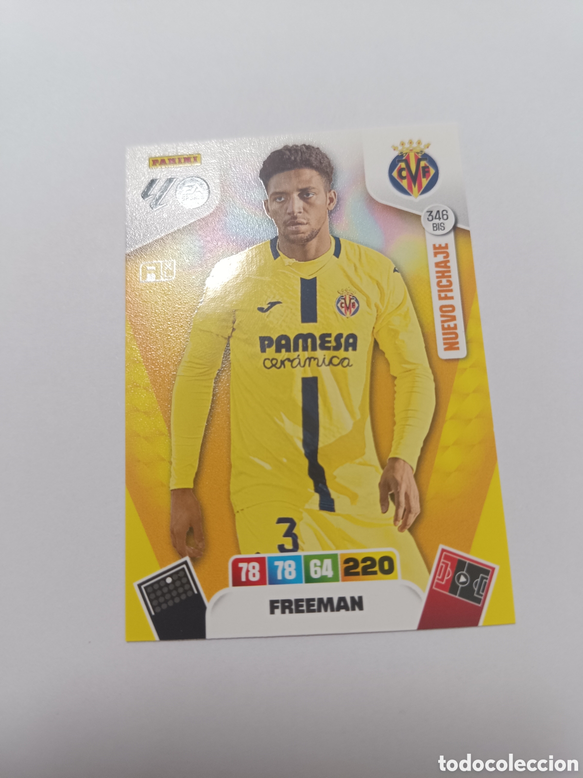 Cromos de f&uacute;tbol: Adrenalyn 25-26 Villarreal 346 bis freeman