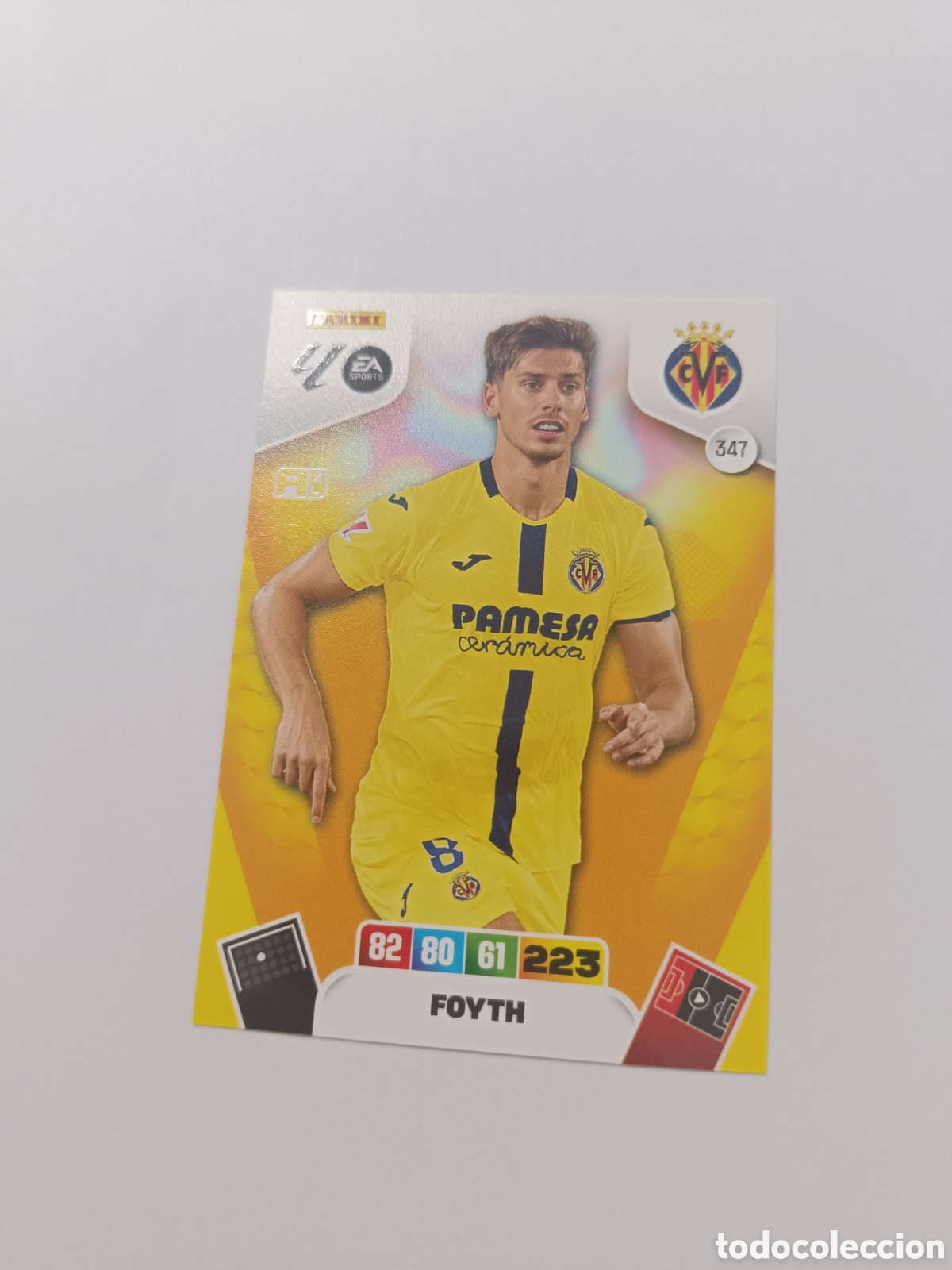 Cromos de f&uacute;tbol: Adrenalyn 25-26 Villarreal 347 foyth