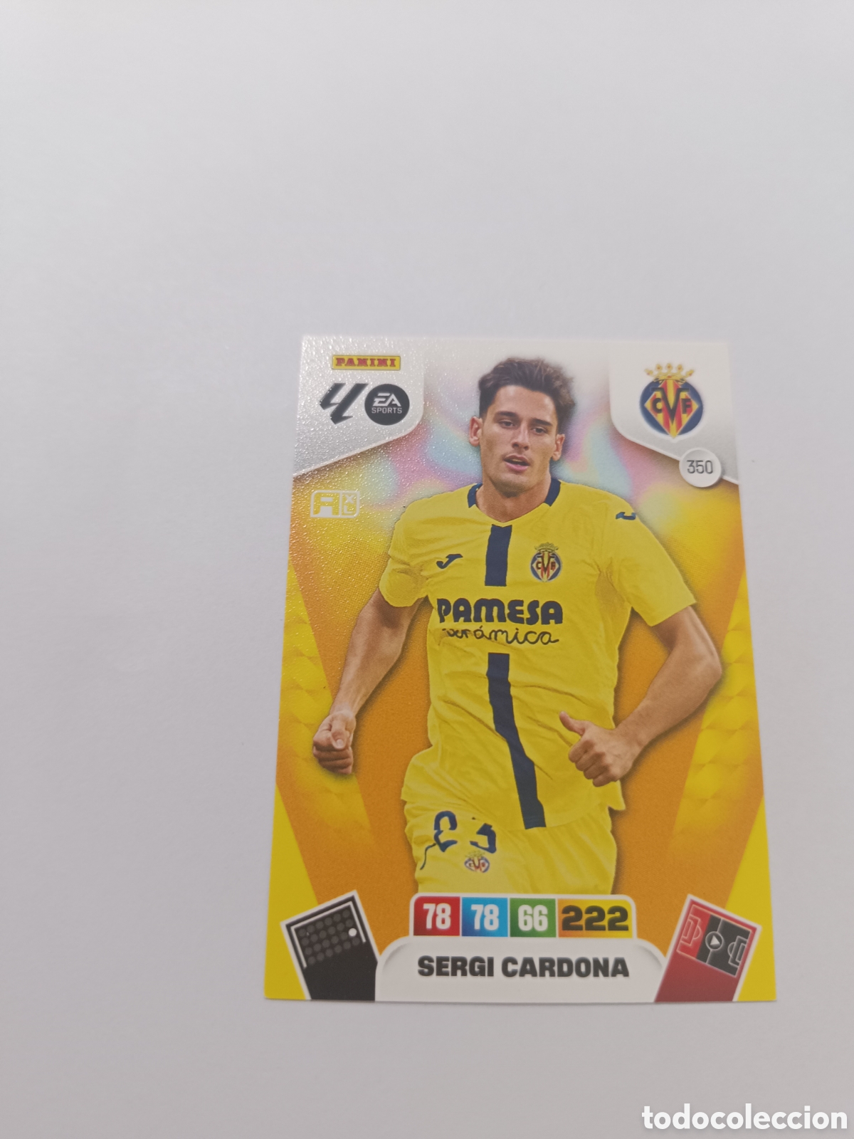 Cromos de f&uacute;tbol: Adrenalyn 25-26 Villarreal 350 Sergi carmona