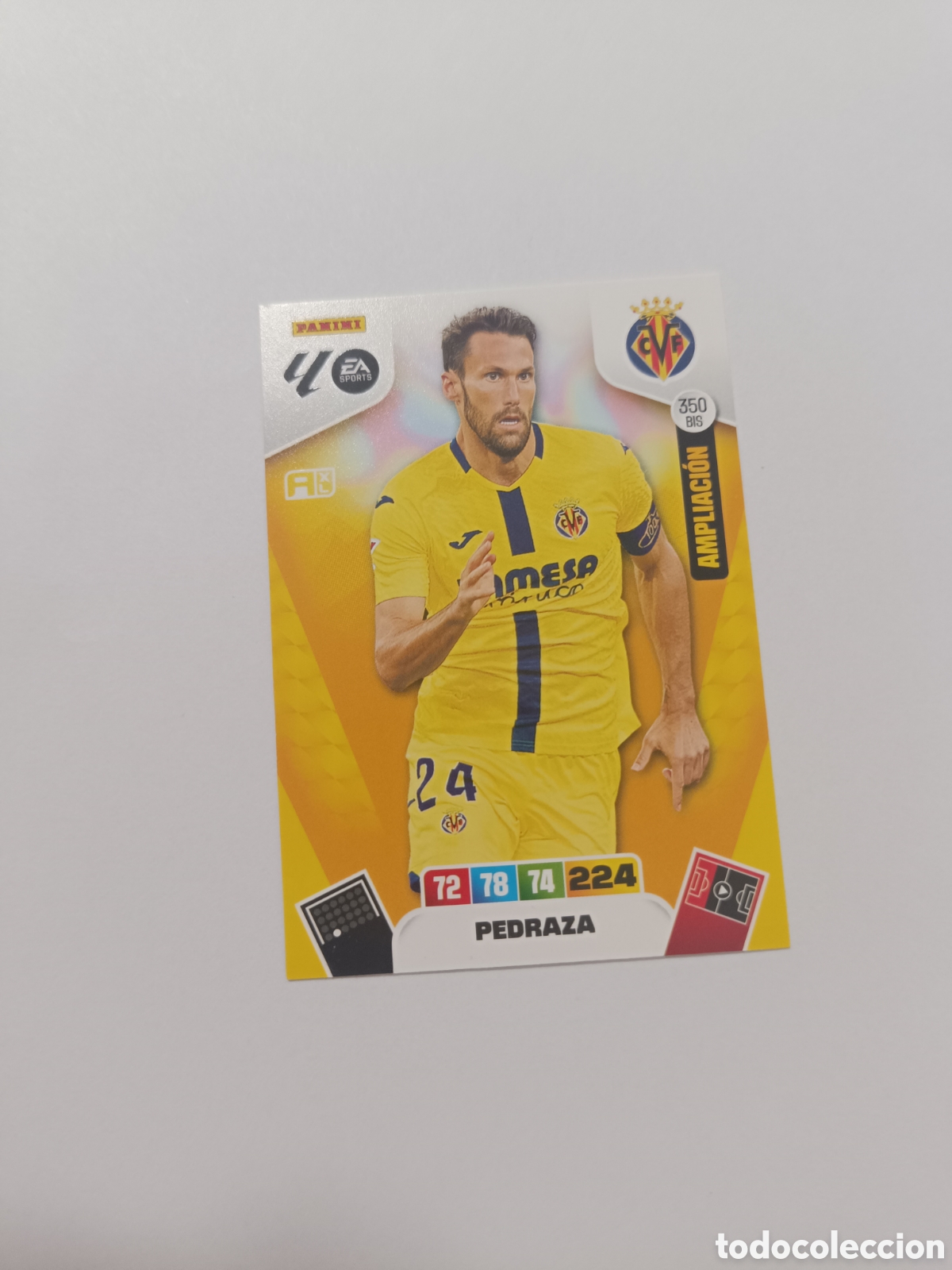 Cromos de f&uacute;tbol: Adrenalyn 25-26 Villarreal 350 bis pedraza
