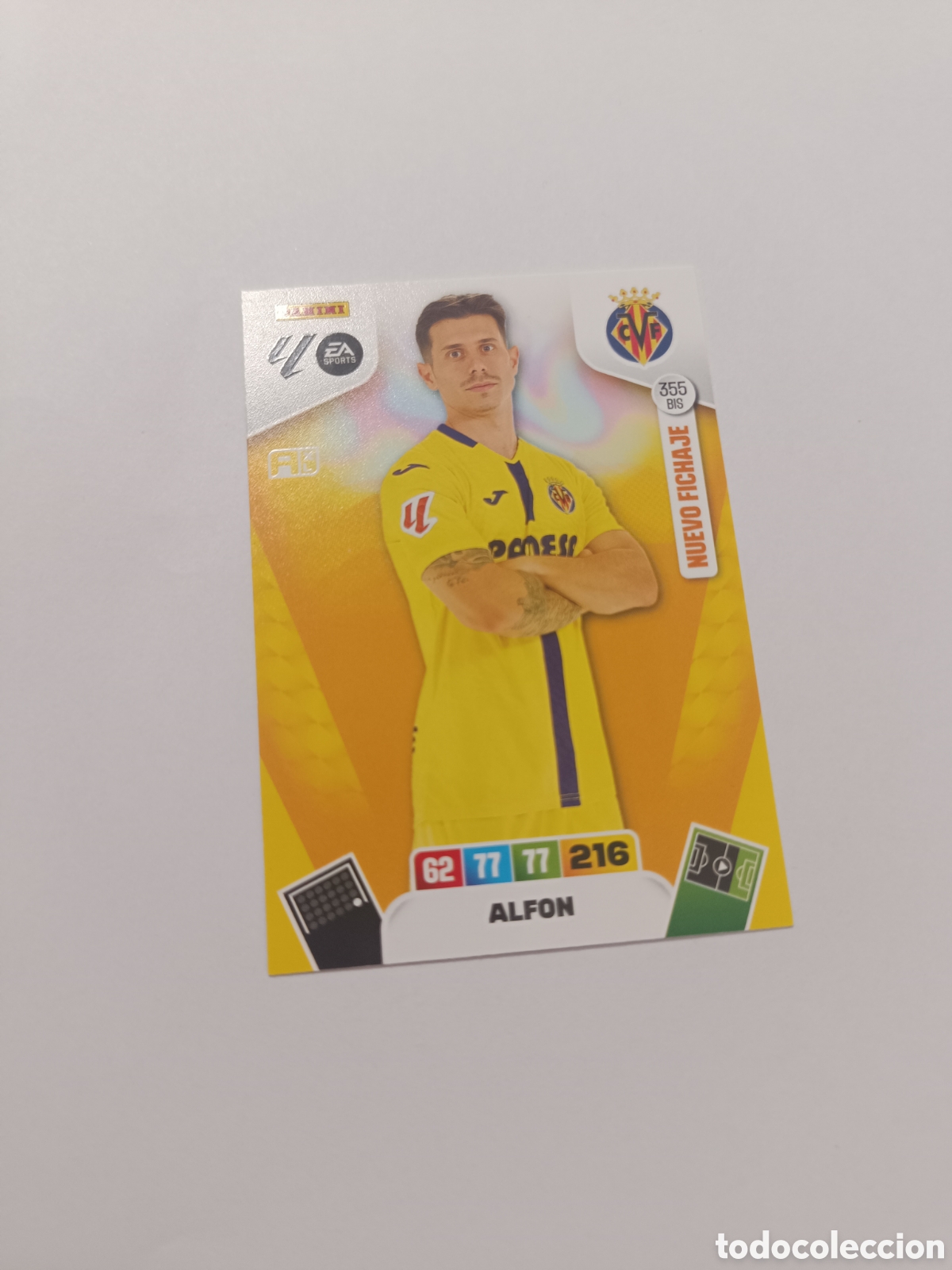 Cromos de f&uacute;tbol: Adrenalyn 25-26 Villarreal 355 bis alfon