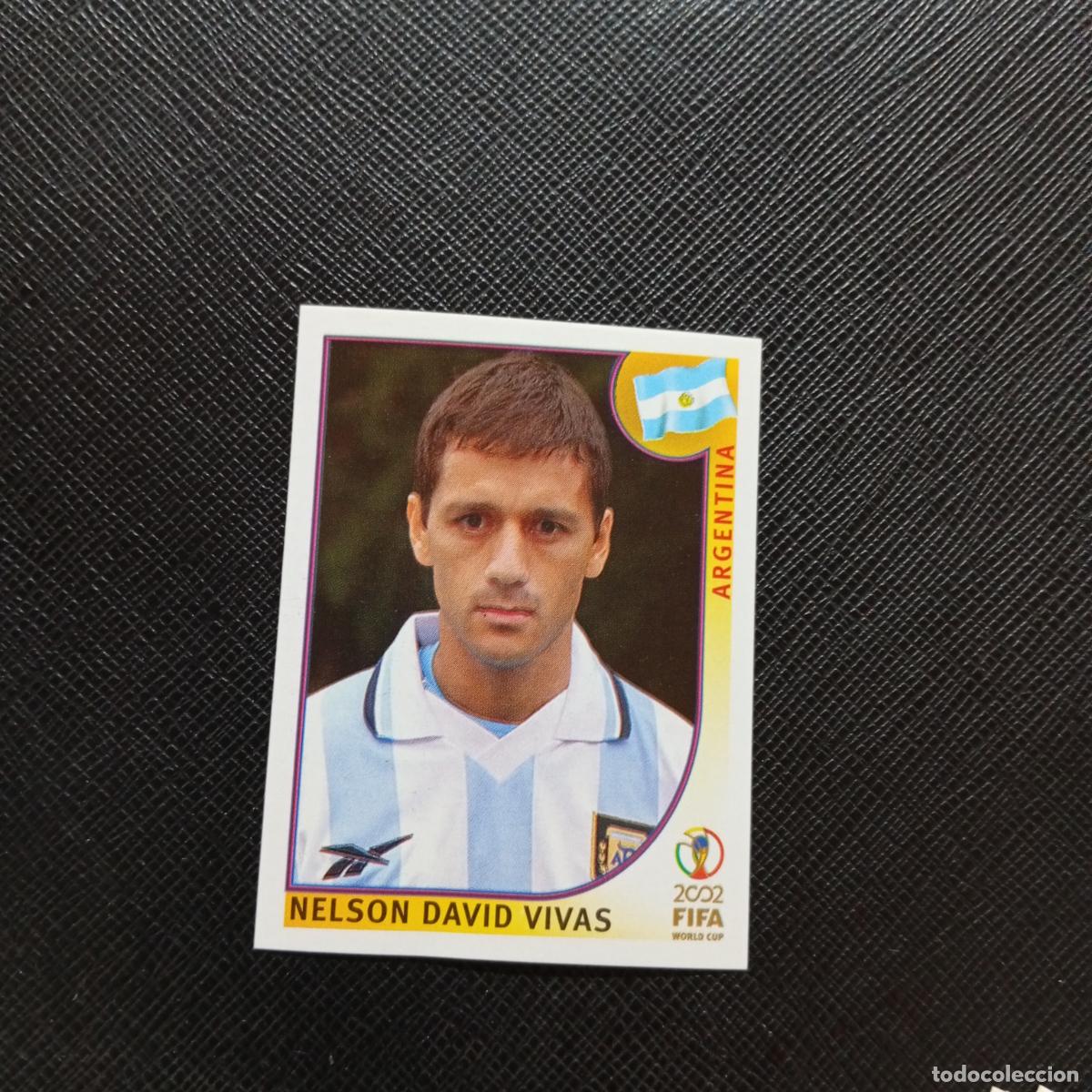 Cromos de f&uacute;tbol: 388 NELSON DAVID VIVAS ARGENTINA PANINI 2002 MUNDIAL KOREA FUTBOL 02 CROMO - SIN PEGAR - A59 PG262