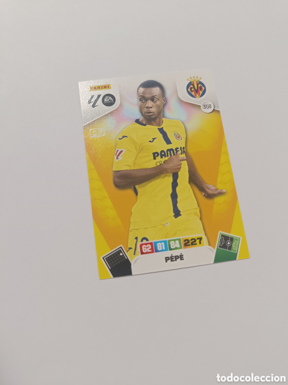 Cromos de f&uacute;tbol: Adrenalyn 25-26 Villarreal 358 pepe