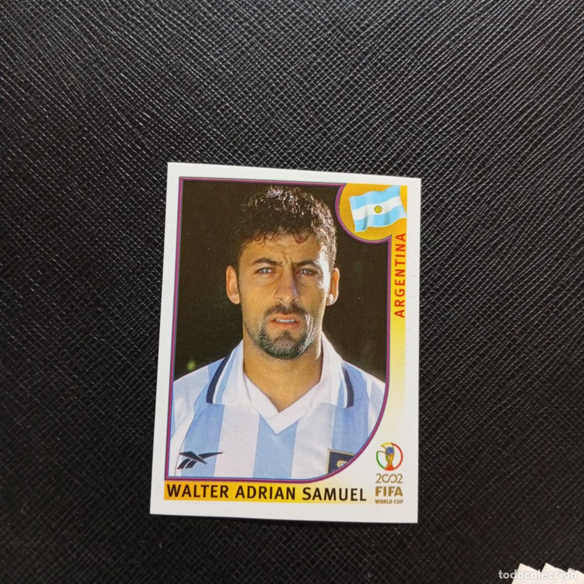Cromos de f&uacute;tbol: 390 SAMUEL ARGENTINA PANINI 2002 MUNDIAL KOREA FUTBOL 02 CROMO - SIN PEGAR - A59 PG262
