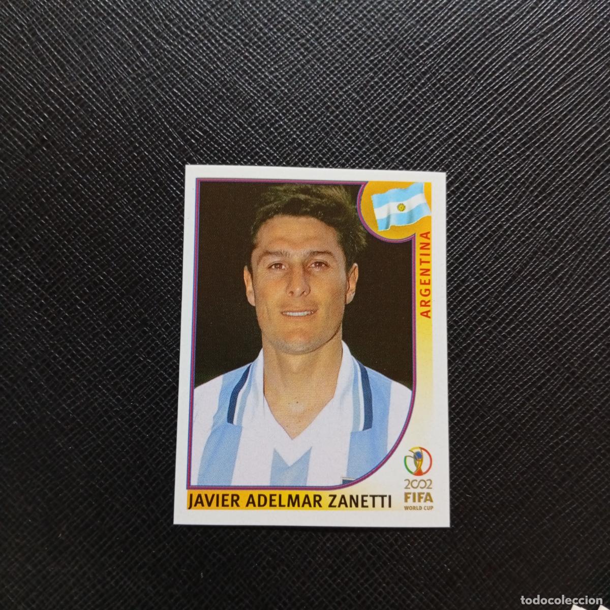 Cartes &agrave; collectionner de Football: 392 ZANETTI ARGENTINA PANINI 2002 MUNDIAL KOREA FUTBOL 02 CROMO - SIN PEGAR - A59 PG262