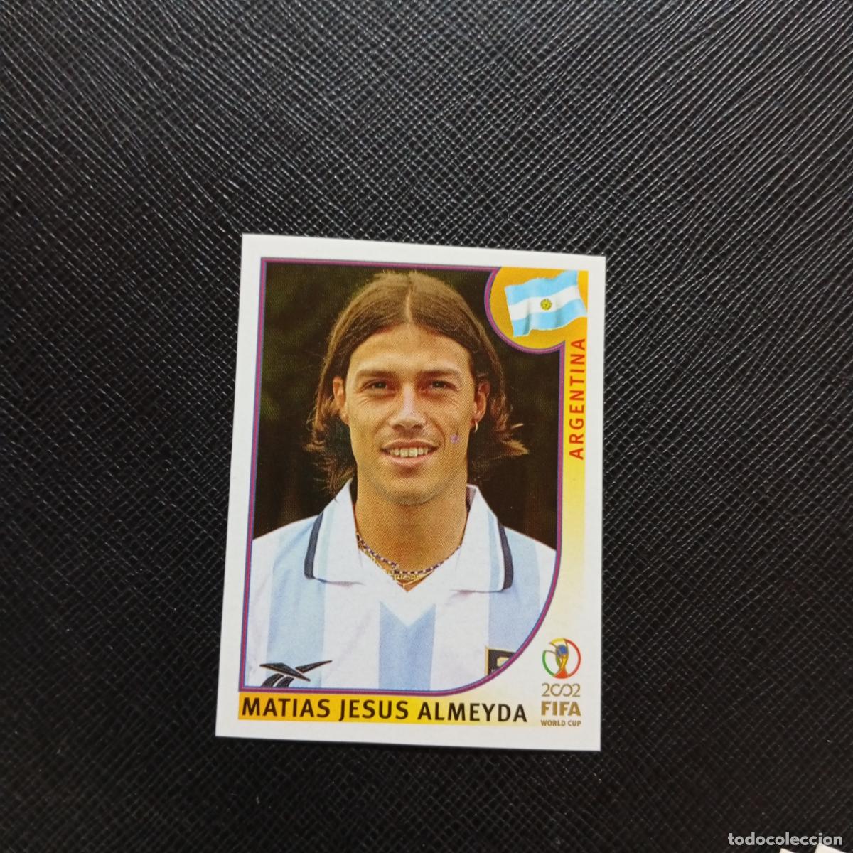 Cartes &agrave; collectionner de Football: 394 ALMEYDA ARGENTINA PANINI 2002 MUNDIAL KOREA FUTBOL 02 CROMO - SIN PEGAR - A59 PG271