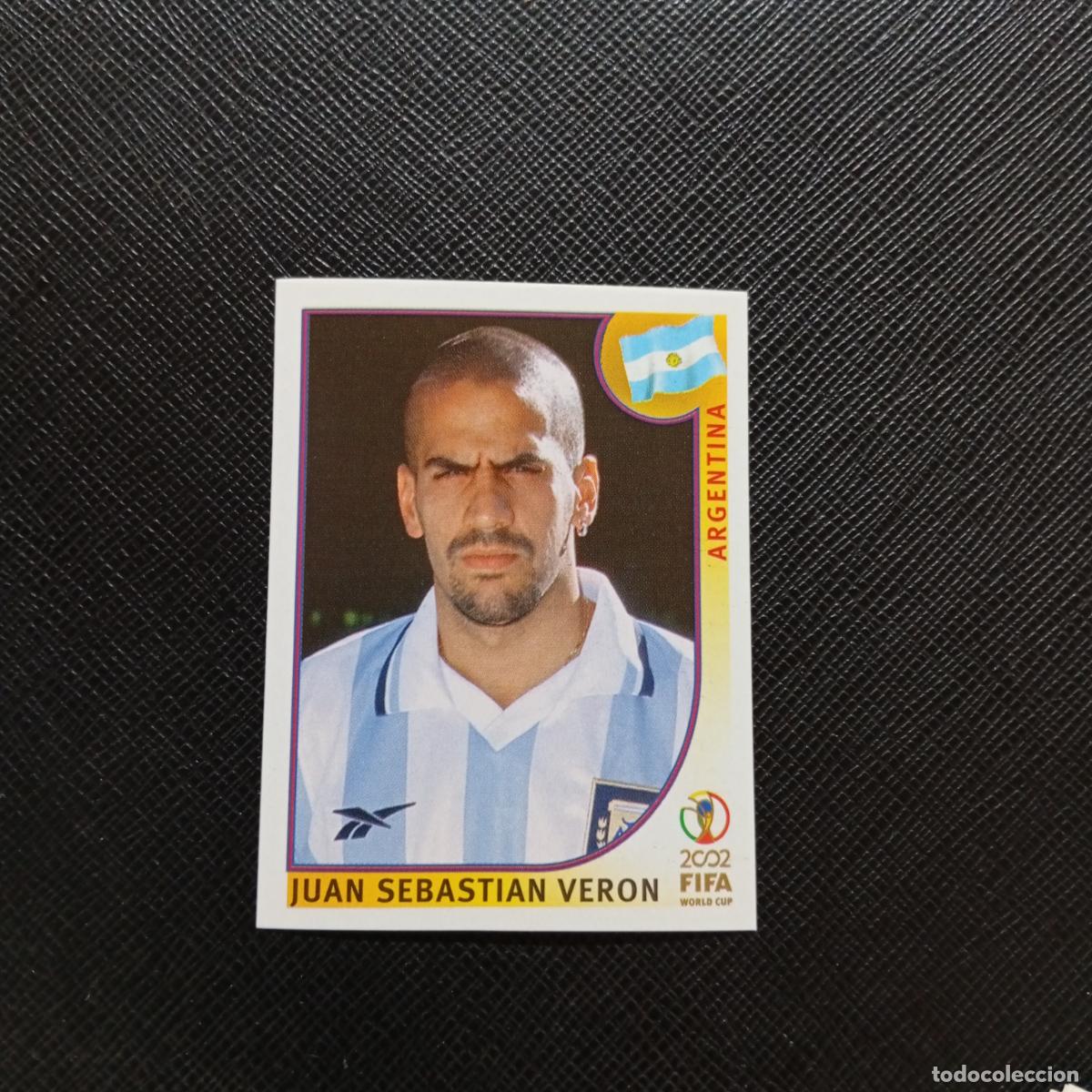 Cartes &agrave; collectionner de Football: 395 VERON ARGENTINA PANINI 2002 MUNDIAL KOREA FUTBOL 02 CROMO - SIN PEGAR - A59 PG271