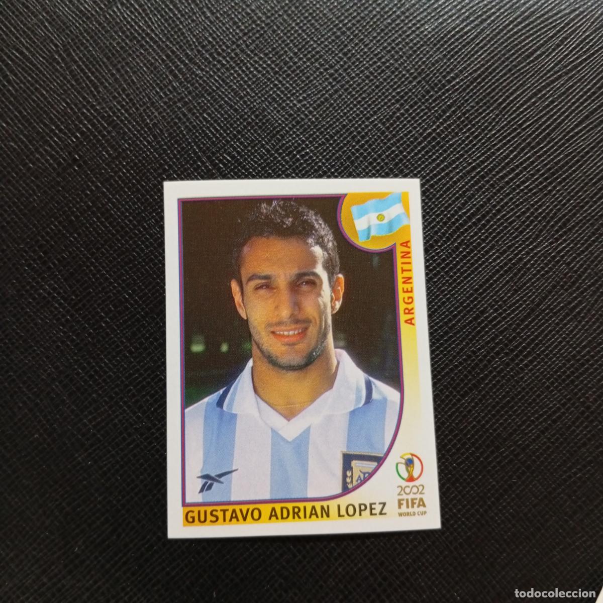 Cromos de f&uacute;tbol: 397 ADRIAN LOPEZ ARGENTINA PANINI 2002 MUNDIAL KOREA FUTBOL 02 CROMO - SIN PEGAR - A59 PG280