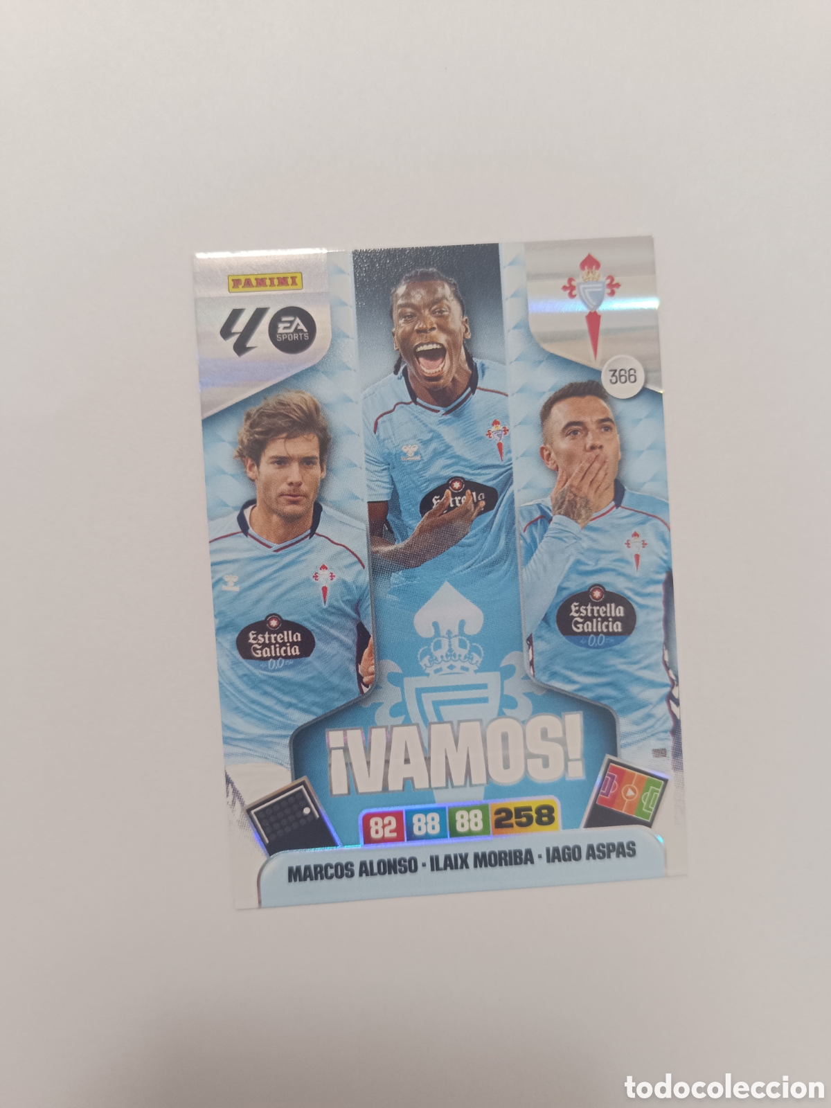Cromos de f&uacute;tbol: Adrenalyn 25-26 Vamos 366 celta